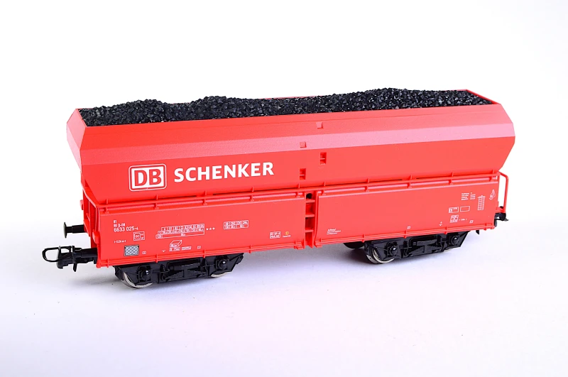 Roco H0 56339 / Selbstentladewagen, DB Schenker , Ep. VI / rot