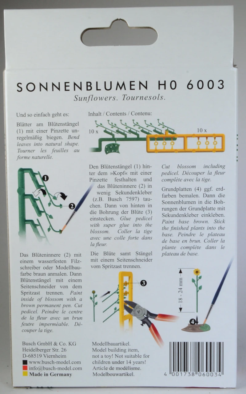 Sonnenblumen Bausatz