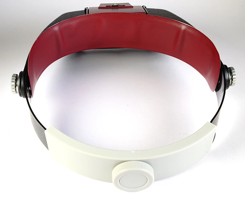LED-Kopfbandlupe 10fache Vergr.