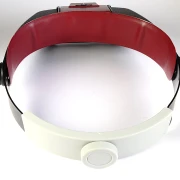 LED-Kopfbandlupe 10fache Vergr.