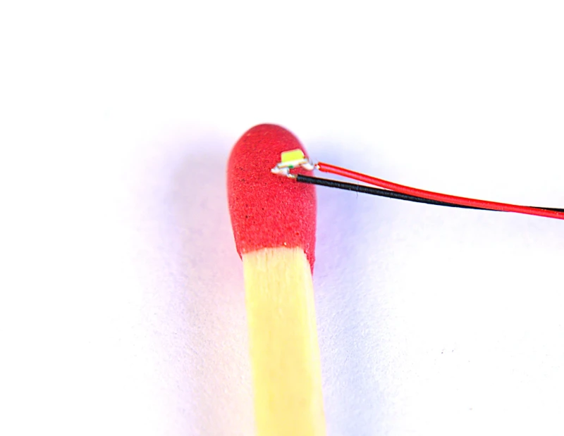 5 x SMD LED bedrahtet 0402, 0603, 0805