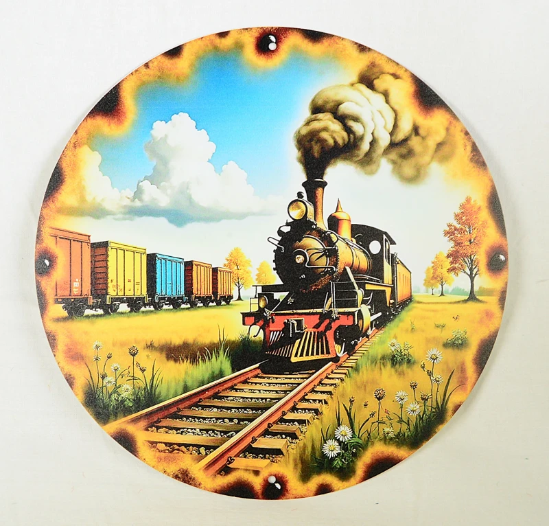 Türschild " Dampflok"