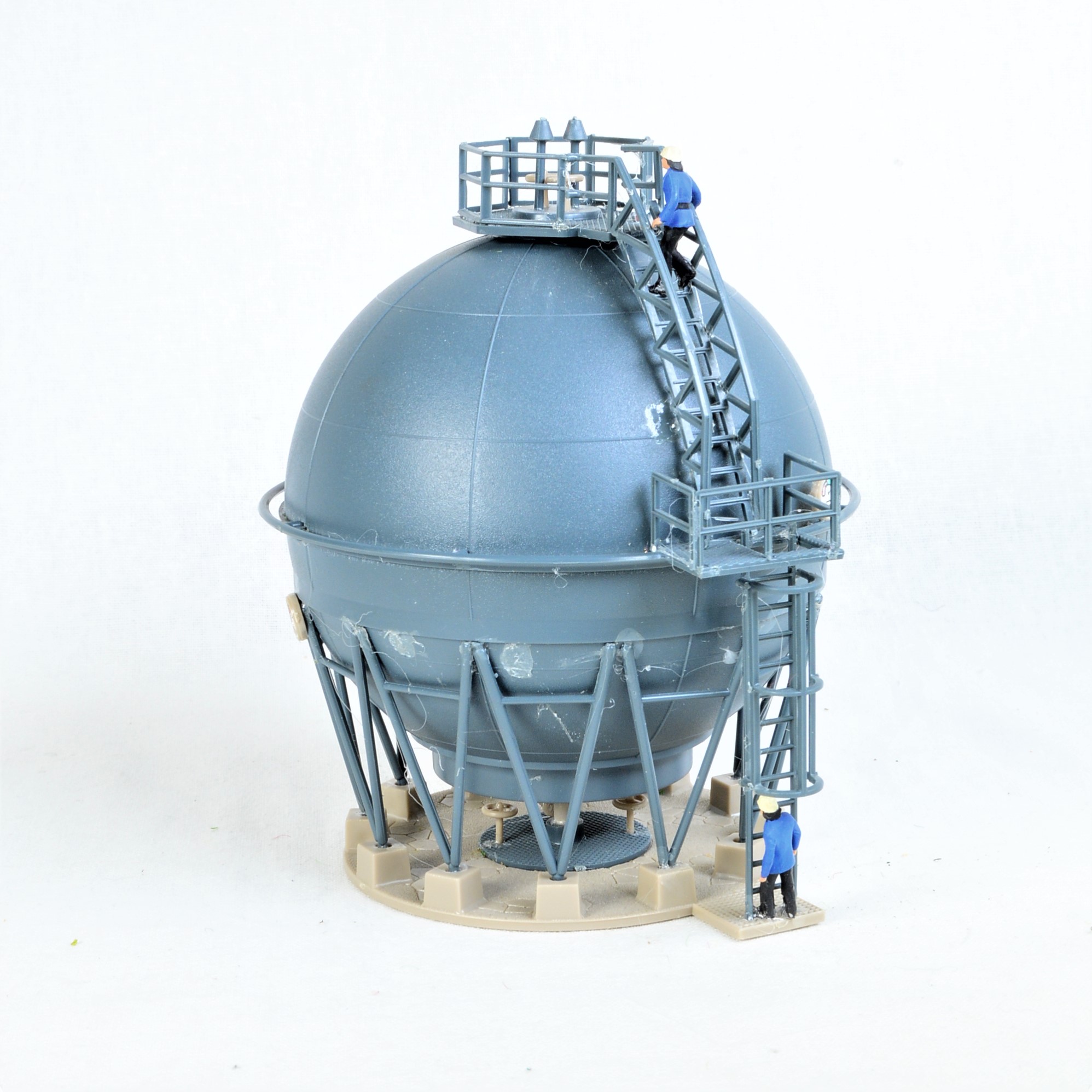 Vollmer 45529 Gaskessel - H0 Gebäude Für Modelleisenbahn